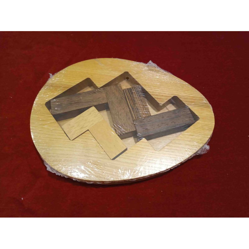 ROMPEZABEZAS 3 PIEZAS DE MADERA